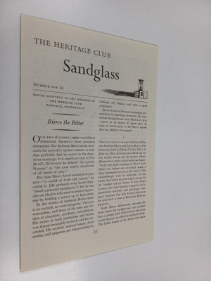 The heritage club : Sandglass