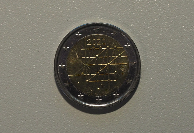 2 EUR Turun yliopisto 100 vuotta 2020