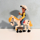 HYVÄT LUCKY LUKE & JOLLY JUMPER FIGUURIT SCHLEICH 1984 - pikkukuva 5