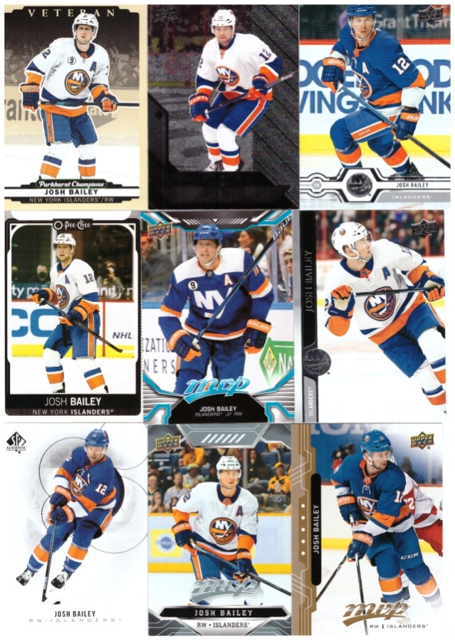 9 x JOSH BAILEY New York Islanders