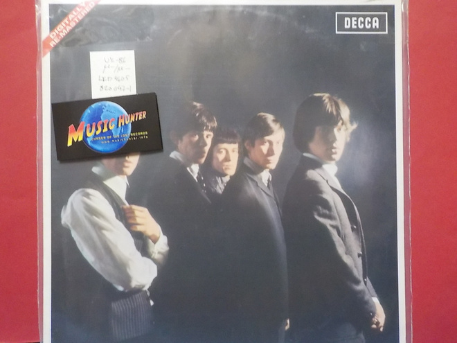 THE ROLLING STONES - S/T - UK 1986 REMASTERED M-/M- LP