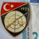 VANHA Merkki Turkki Ammunta Metsästys Liitto 1923 ISO KOMEA - pikkukuva 1