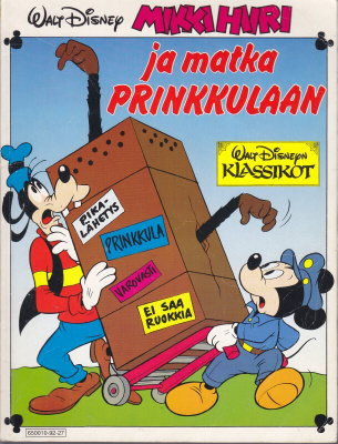 Walt Disneyn klassikot 27 Mikki Hiiri ja matka Prinkkulaan