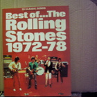 ROLLING STONES - BEST OF 72-78 PIANO, VOKAALIT, KITARA - pikkukuva 1
