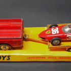 Corgi Toys Land Rover ja Ferrari trailerilla - pikkukuva 2