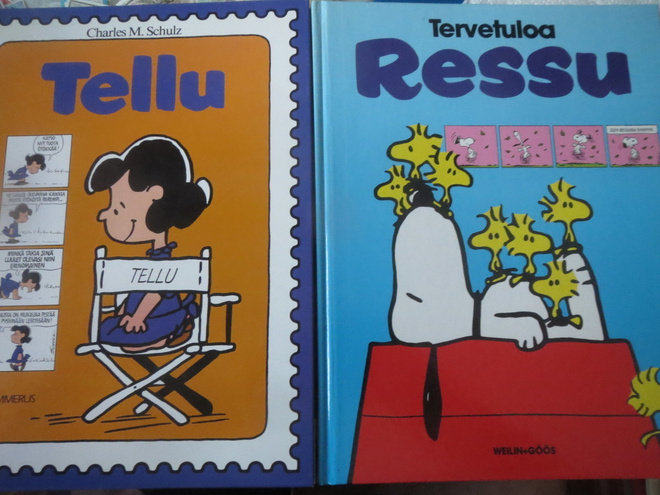 Charles M. Schultz: Tellu + Tervetuloa Ressu