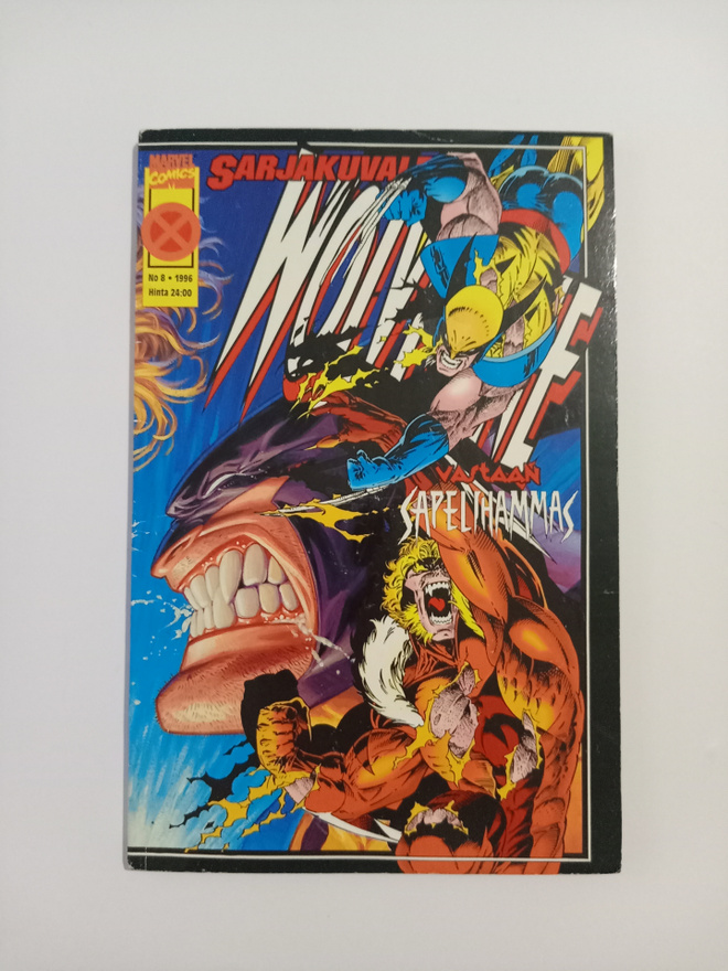 Sarjakuvalehti 8/1996 Wolverine