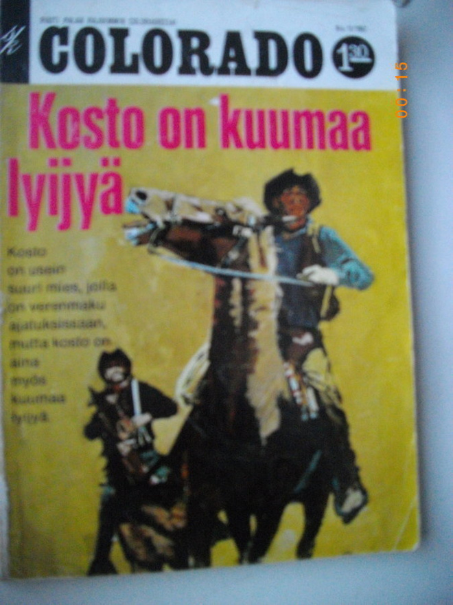 Colorado Nro 11/1967 - Kosto on kuumaa lyijyä  (25.2)