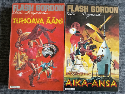 Alex Raymond : Flash Gordon - tuhoava ääni + aika-ansa