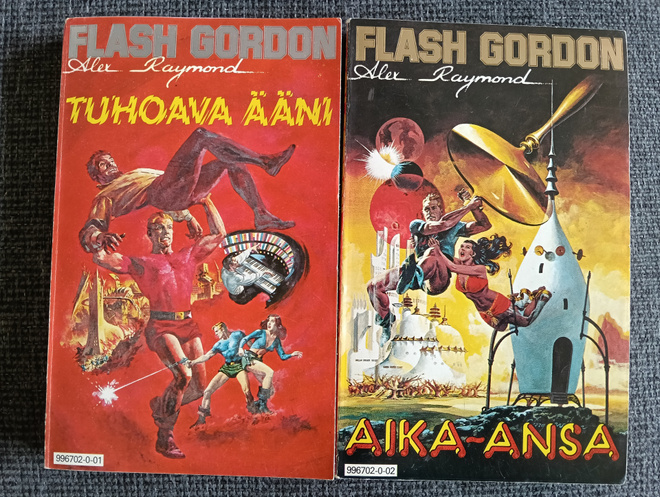 Alex Raymond : Flash Gordon - tuhoava ääni + aika-ansa
