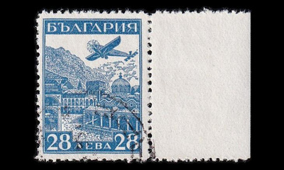 Bulgaria 251 o Lentopostinäyttely 28 L (1932)