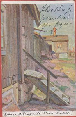 Victor Westerholm Från Klosterbacken - kulk v 1912