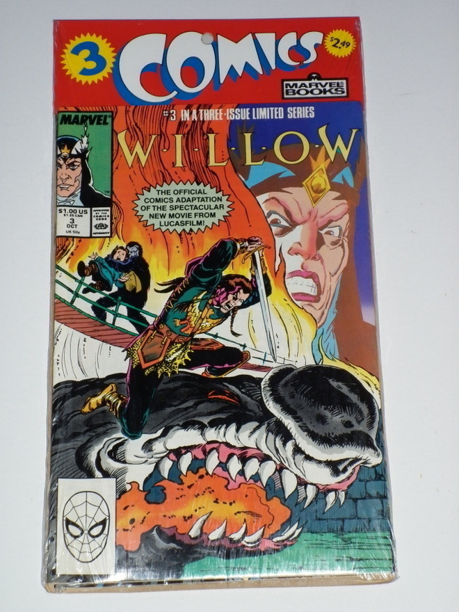 Marvel Comics Willow minisarja 1-3 (1988) - Lucasfilm uusi
