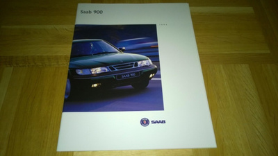 Esite Saab 900 NG 1994 , uusi sukupolvi, sis. myös Turbo
