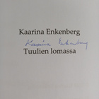 Kaarina Enkenberg : Tuulien lomassa (signeerattu) - pikkukuva 3
