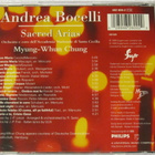 Andrea Bocelli • Sacred Arias CD - pikkukuva 3
