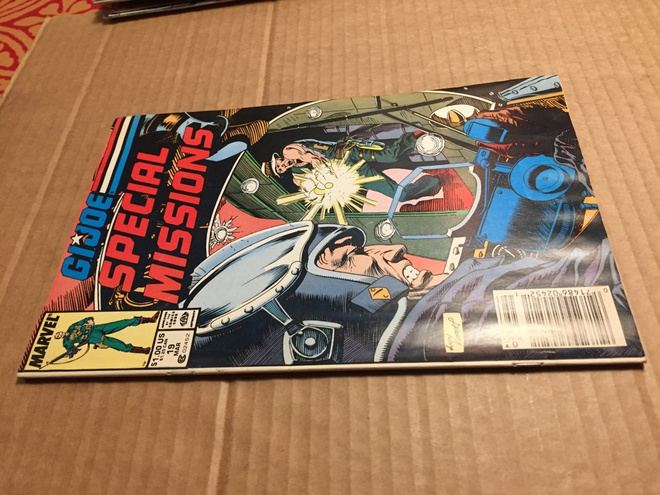 MARVEL G.I.JOE SPECIAL MISSIONS 19/1989 HYVÄ