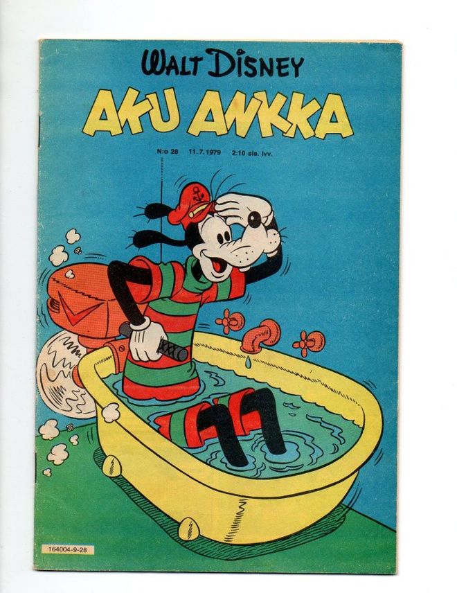 Walt Disney: Aku Ankka N:o 28 / 1979