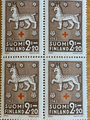 PR 1943 2MK+20PEN NELIÖ**