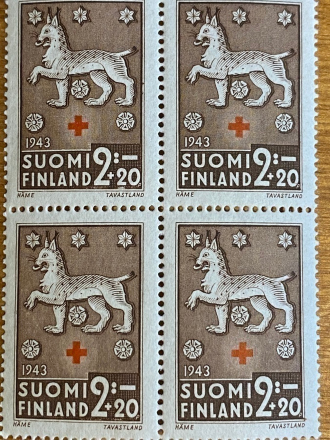 PR 1943 2MK+20PEN NELIÖ**