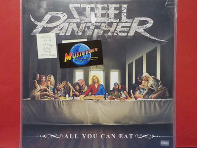 STEEL PANTHER - ALL YOU CAN EAT - US/EU 2014 YELLOW M-/M- LP