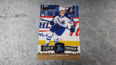 Brad Lambert 2022-23 AHL Stars of Tomorrow /25