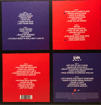 ROLLING STONES - HONK 4LP