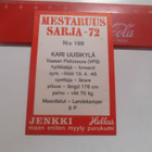 K 6 Jenkki Mestaruus sarja -72 # 198 Kari Uusikylä VPS - pikkukuva 2