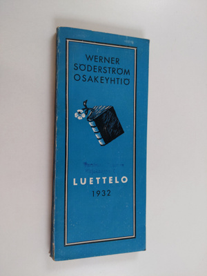 Werner Söderström osakeyhtiö : luettelo : 1932