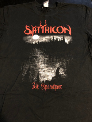 Satyricon ”The Shadowthrone” T-paita L