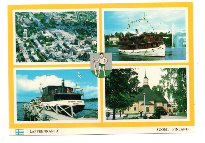 Lappeenranta: Laivoja, kirkko ym