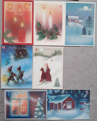 1 Jaana Aalto 35 korttia "Punainen risti"