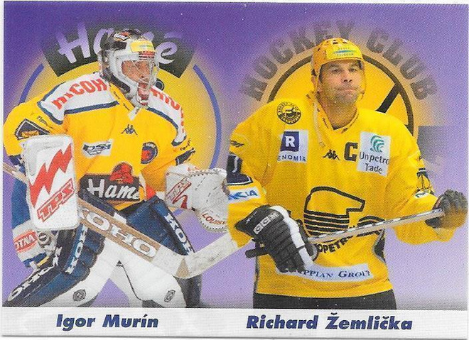 2003-04 OFS Plus #H26 Igor Murin & Richard Zemlicka Lit TPS