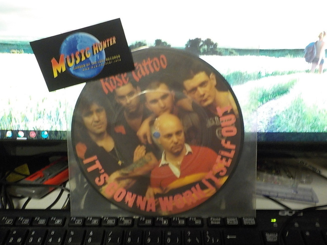 Rose Tattoo - It's Gonna Work Itself Out UK 1983 VG+ 7" PIC