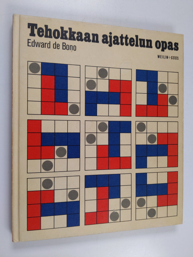 Edward De Bono : Tehokkaan ajattelun opas