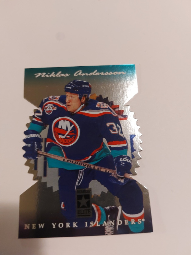 1996-97 Donruss Elite Die Cut Stars #89 Niklas Andersson