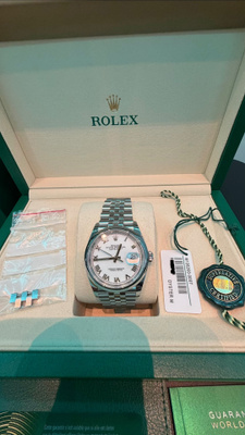 Rolex Datejust 36, ref. M126200-0007. Full set 2026