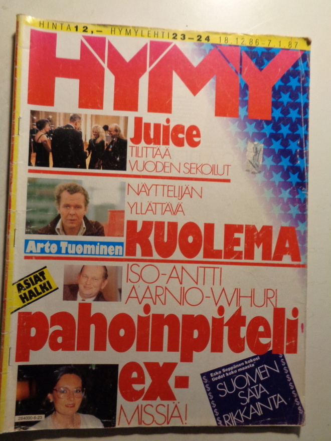 Hymy lehti Nro 23-24/1986 (25.9)