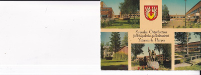 Närpes - Yttermark , sommitelmakortti . vaakuna b639