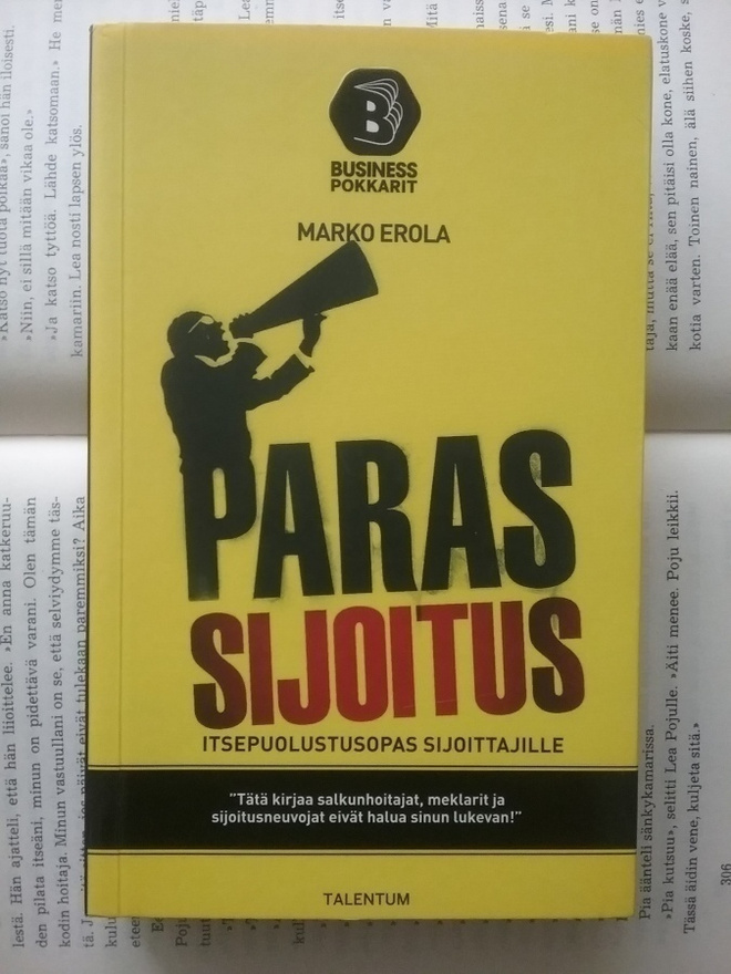 Marko Erola - Paras sijoitus: Itsepuolustusopas.. (nid.)
