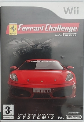 * Ferrari Challenge Wii / Wii U PAL MIB Lue Kuvaus