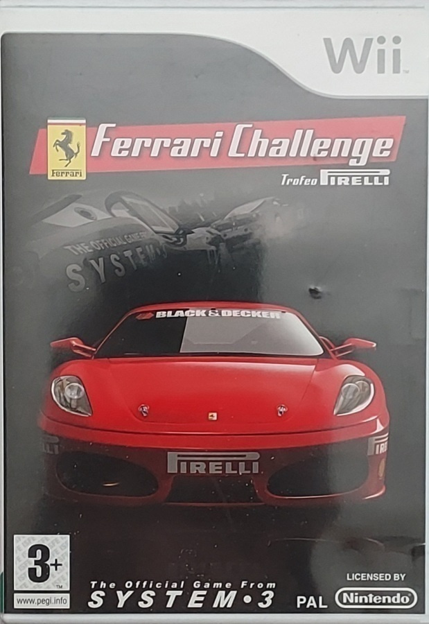 * Ferrari Challenge Wii / Wii U PAL MIB Lue Kuvaus
