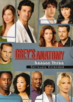 Grey's Anatomy – Greyn anatomia season 3 • 7×DVD R2
