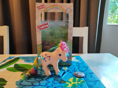 My Little Pony 35-vuotisjuhlavuoden aurinkovarjo sateenkaari