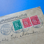 Postilähetyskuori vuodelta 1946 - pikkukuva 5