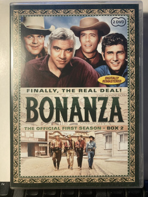 BONANZA, DVD x 2, First Season, Box 2
