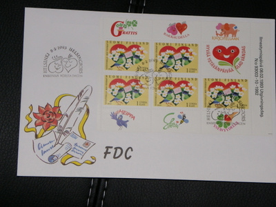 Ystävyydellä 1993 FDC
