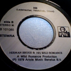 HERMAN BROOD :: I LOVE YOU LIKE I LOVE MYSELF/HIT:VINYYLI 7" - pikkukuva 3