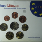 2004 BU- setti Saksa 1c - 2euro rahapaja "J" Hamburg - pikkukuva 3