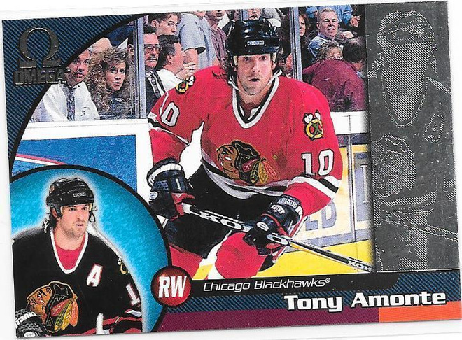 1998-99 Pacific Omega #48 Tony Amonte Chicago Blackhawks